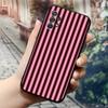 Luxury Fashionable Striped Phone Case For Samsung Galaxy S24 S23 S26 S22 S25 S20 A16 S21 Ultra Fe Plus A54 A24 A53 Coque