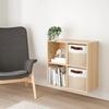 Home Decor Organized Living Space 27x27x27cm Foldable Bins Available In White Compact Storage Lightweight Design