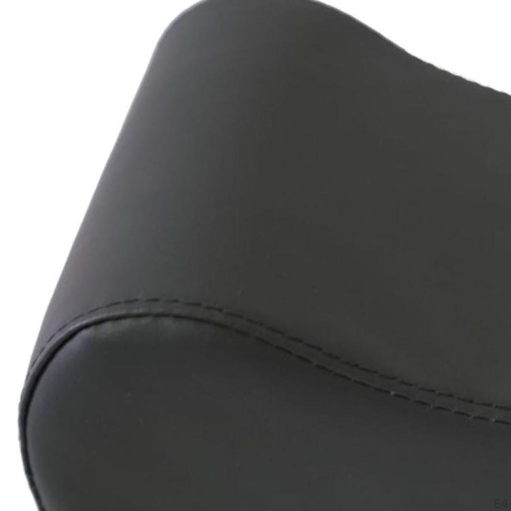 Head And Neck Support Cushion for Pilates Reformer with Adjustable Strap, Compact Made of PU