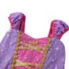 Princess Sofia Dress Long Gown Kids Costume Sleeveless Party Performance Dress for Girls