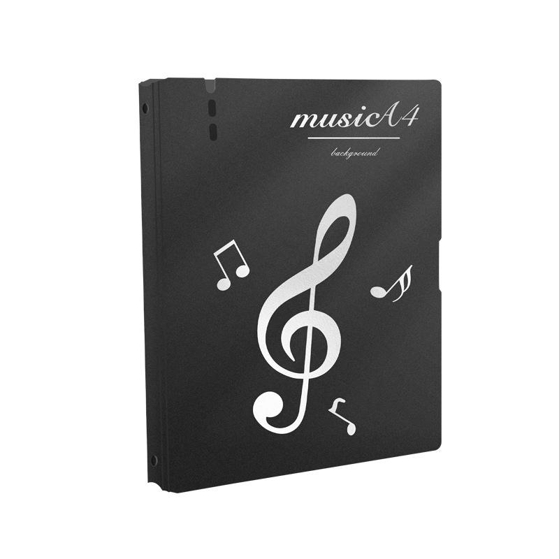 

Знімний невідбивний швидкозшивач для нот і тримач для нот для фортепіано - Різдвяний подарунок