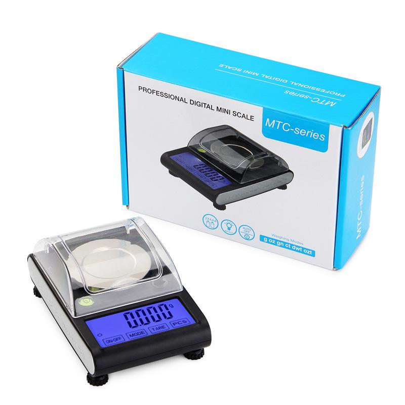 High Precision 50g Gold Diamond Carat Scale - Accurate 0.001g Jewelry & Laboratory Balance