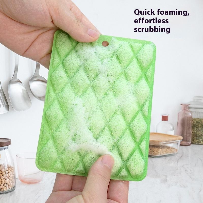 10Pcs Kitchen Towels Dishcloths Thick Kitchen Daily Dish Towel Absorbent Non-Stick Oil Cleaning Cloth Kitchen Cleaning Tools