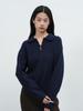 GENERALIDEA Loose Fit Round Collar Pullover [Navy] / Wbe4L05535