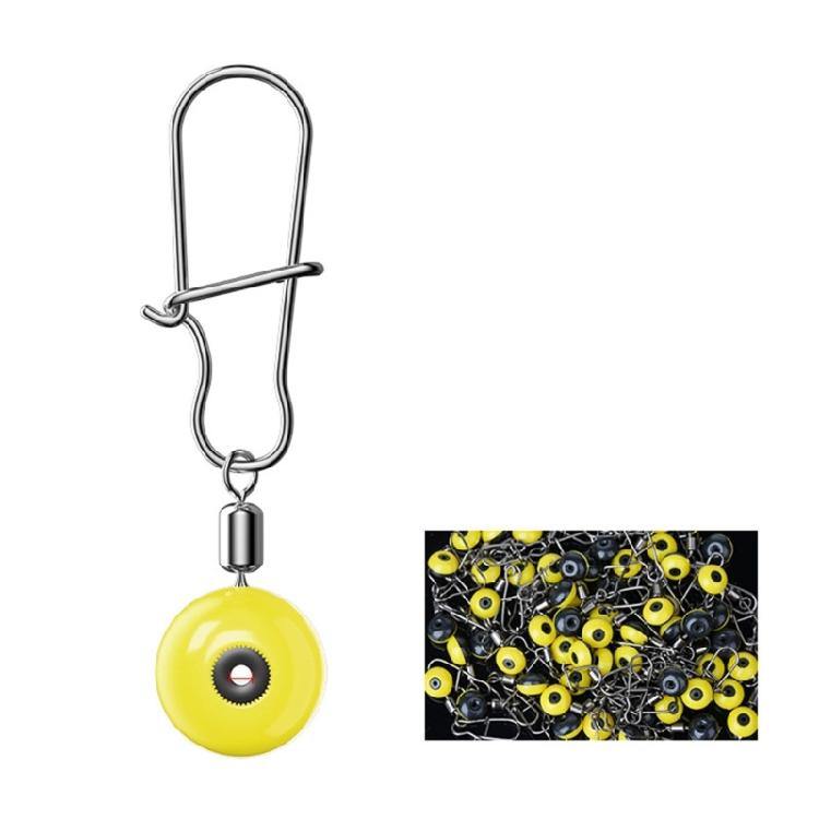 100Pcs Fishing Line Sinkers Slides Fishing Line Hook Swivels Shank Clip Connector Rolling Swivels Supply Fishing Tackle