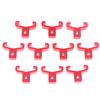10Pack 1/2In 3/8In 1/4In Drive Spring-Loaded Ball Bearing Socket Clip Abs Plastic Organizer Holder Rail Replacement Clips