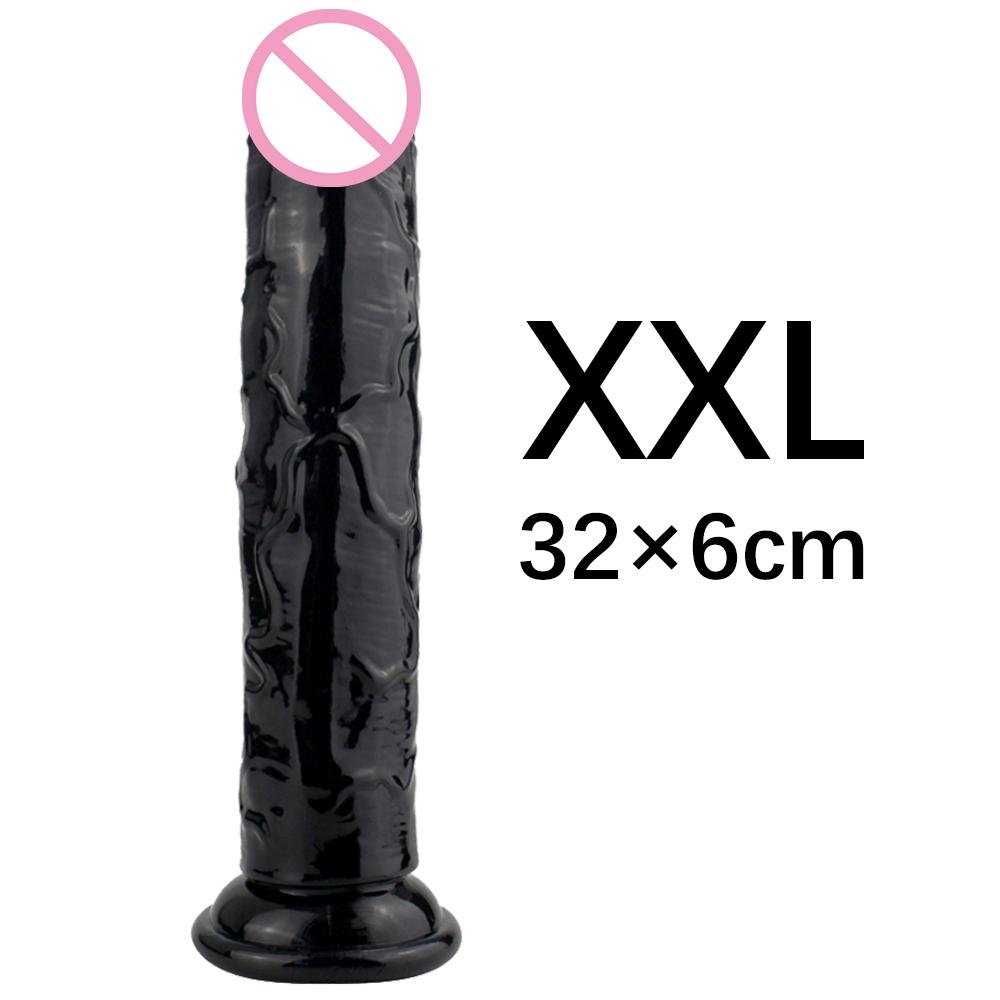 Strong Suction Cup Jelly G-spot Dildo Huge Lifelike Penis Dick Anal Female Sexy Products Sex Toys