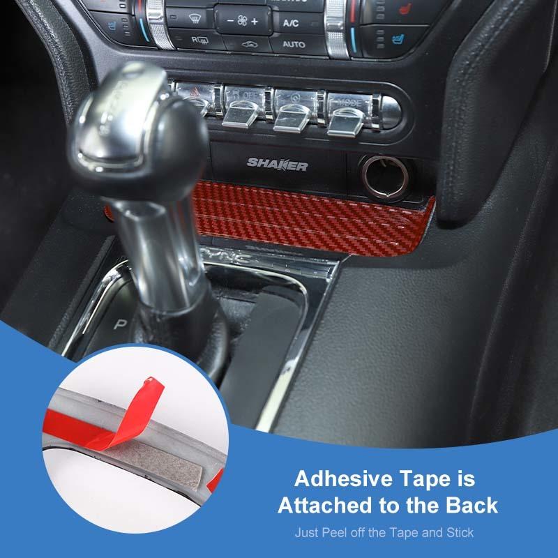 Organisateur de Compartiment de Rangement Avant de Boîte de Vitesses de Voiture Pour Ford Mustang 2015-2023 Accessoires Intérieurs de Voiture