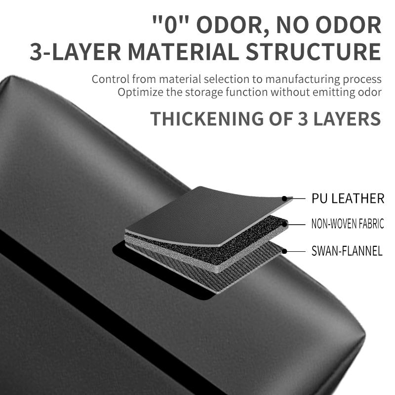 Chair back hanging car interior decoration supplies leather tissue box creative car supplies tissue cover drawer box tissue bag