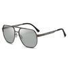 Metal Polarized Sunglasses Retro Sunglasses Driver Fishing Photochromic Glasses
