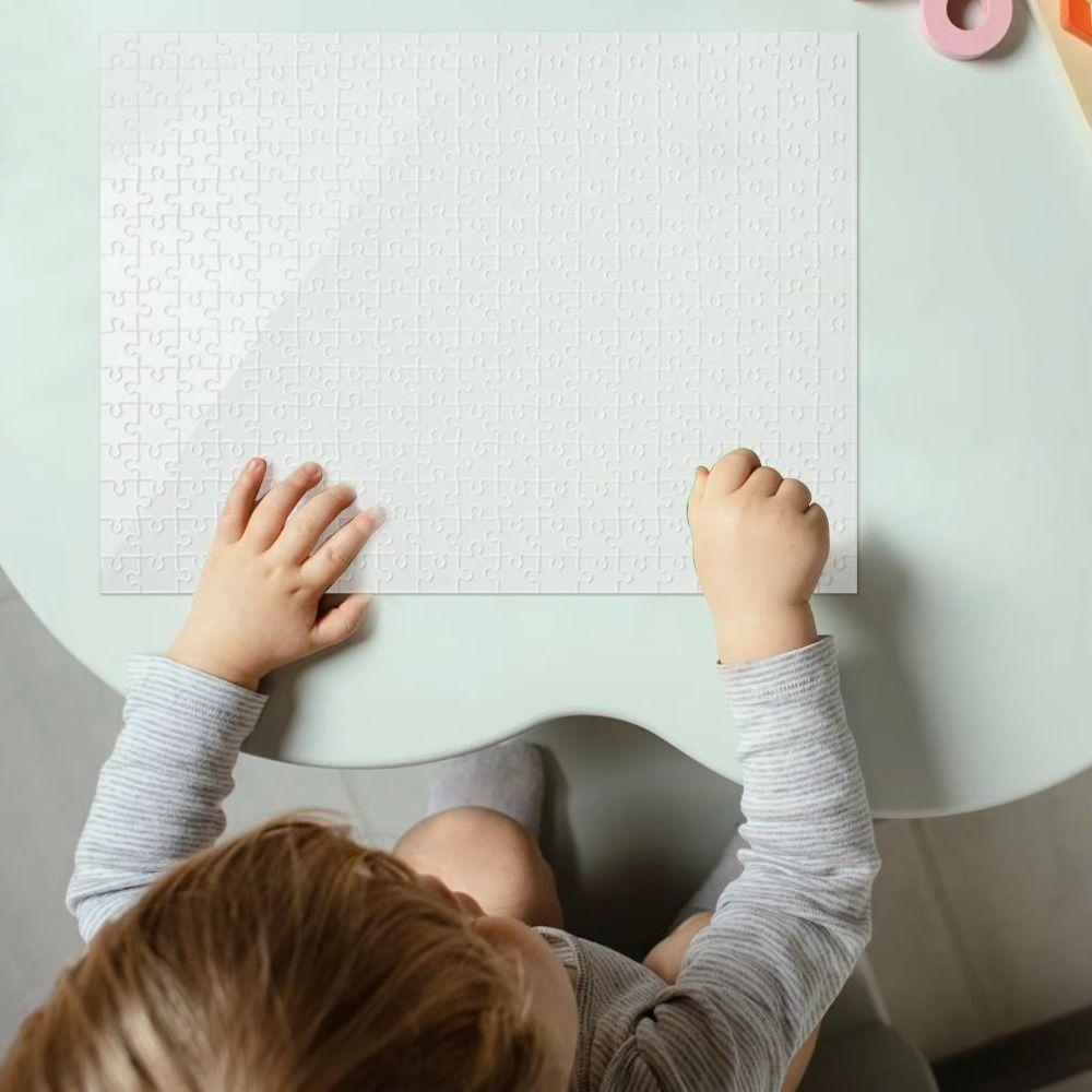 Educational Toys Transparent Puzzle 49/121/200/300Pcs Acrylic Puzzle Adults Kids