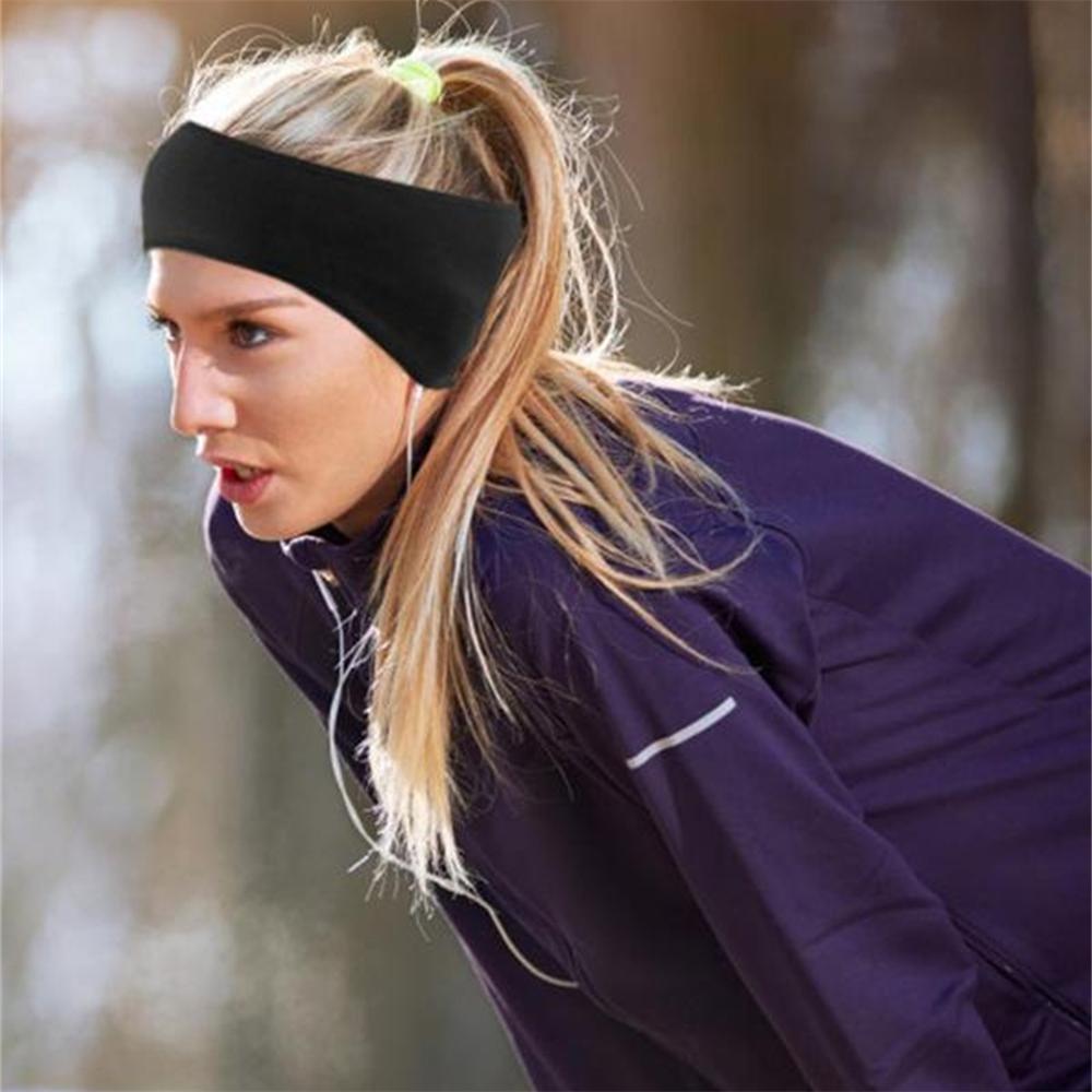 1PC Ear Warmer Running Headbands Winter Windproof Ponytail Headbands Head Wraps Sport Earmuff for Women Outdoor Sports
