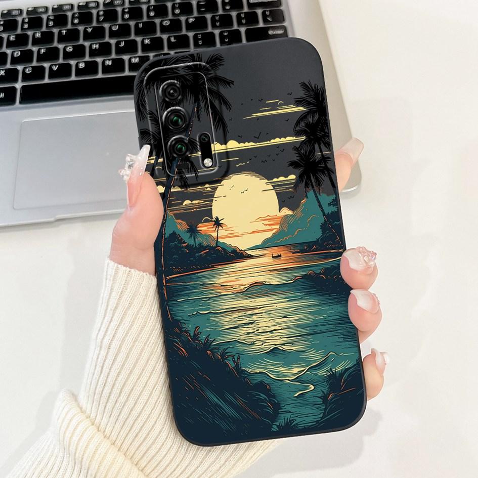 For Huawei Nova 5T Case YAL-L61 YAL-L71 YAL-L21 Honor20 Cover Cute Cartoon Silicone Lens Protective Cover For Honor 20 Pro Coque