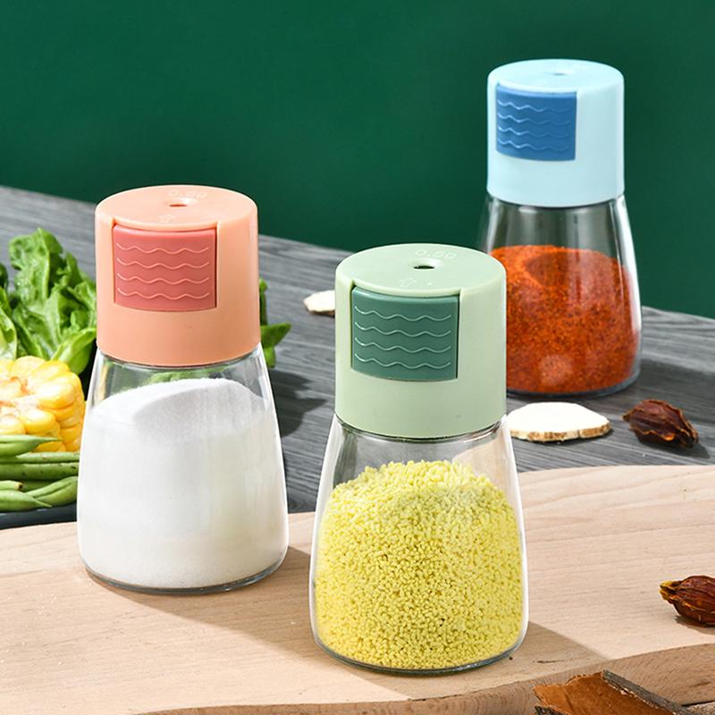Buy 1Pc 0.5G Metering Salt Shaker Push Type Salt Dispenser Salt Tank