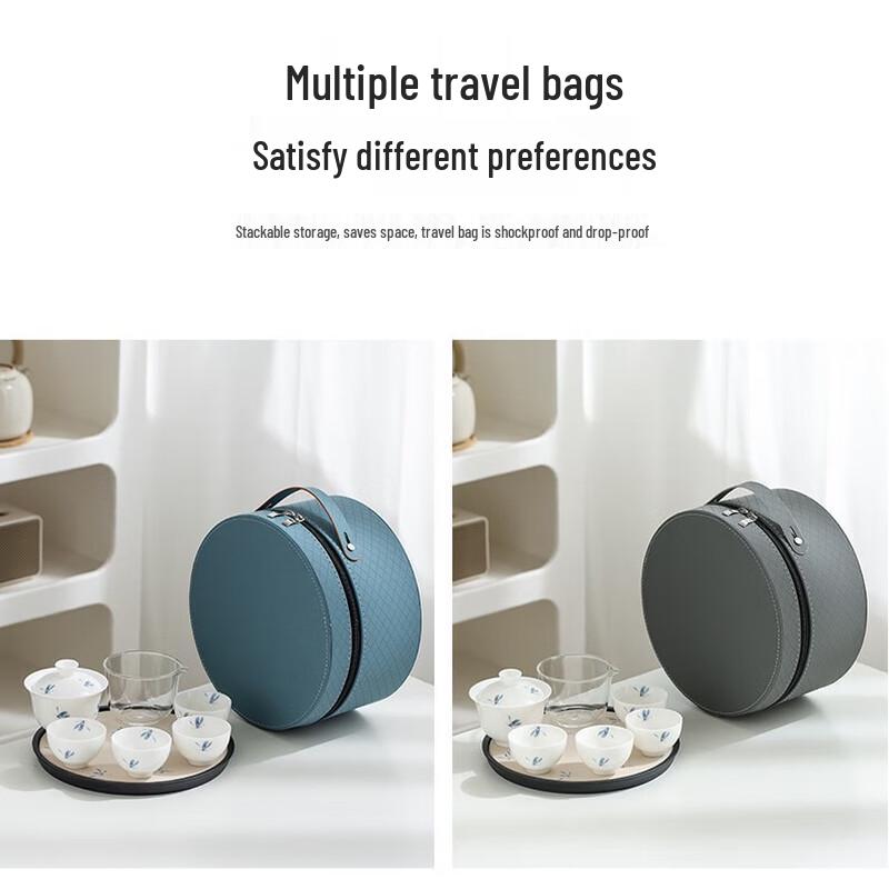 Shangqi Panda Portable Ceramic Travel Tea Set