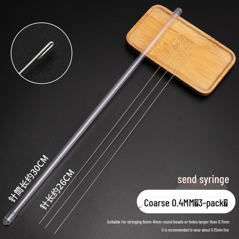 Side Opening Stainless Steel Beading Needle for Stringing Crystals and Pearls