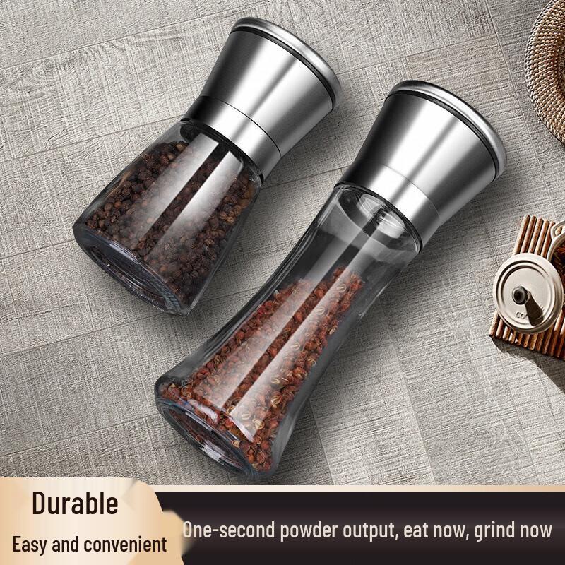 Manuelle Pfeffermühle aus Edelstahl