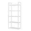 5 Tier Shelving Unit Heavy Duty Storage Shelf Adjustable Storage Rack 66 Lbs Capacity for Kitchen Pantry Bathroom Garage Office