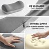 Ice Silk Office Nap Pillow Slow Rebound Neck Pillow Portable Lumbar Pillow  Bedroom