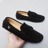 Slip-On Leather Loafers Men Casual Shoes Designer Summer Autumn Mocasines Hombre Driving Loafer Lofer Loffers