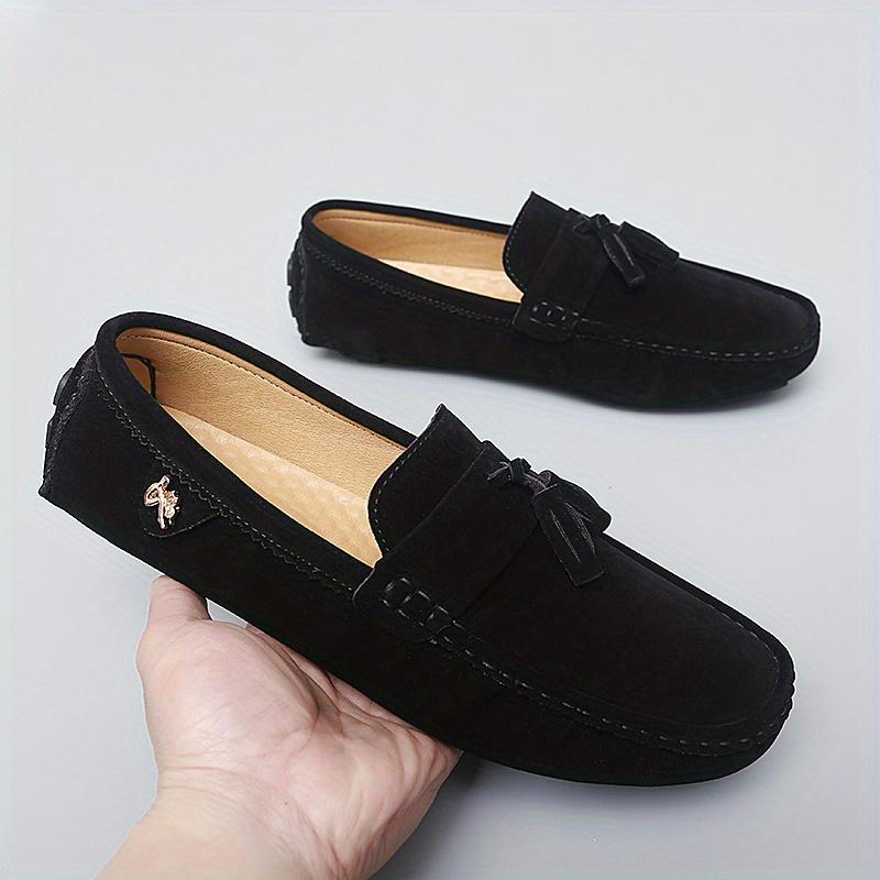 Slip-On Leather Loafers Men Casual Shoes Designer Summer Autumn Mocasines Hombre Driving Loafer Lofer Loffers