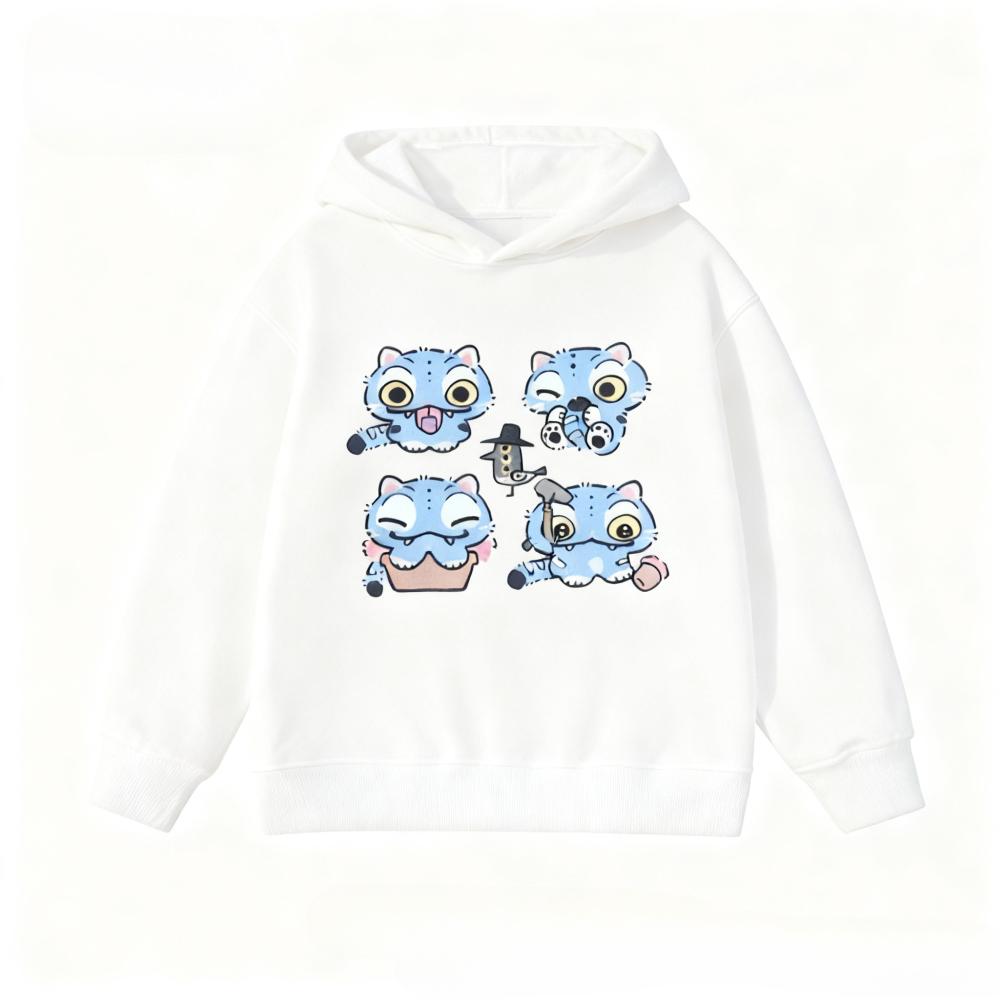 Korean Popular Kpop Demon Hunter Children's Sweatshirt Boys and Girls Clothing Autumn and Winter Warm Children's Hoodie