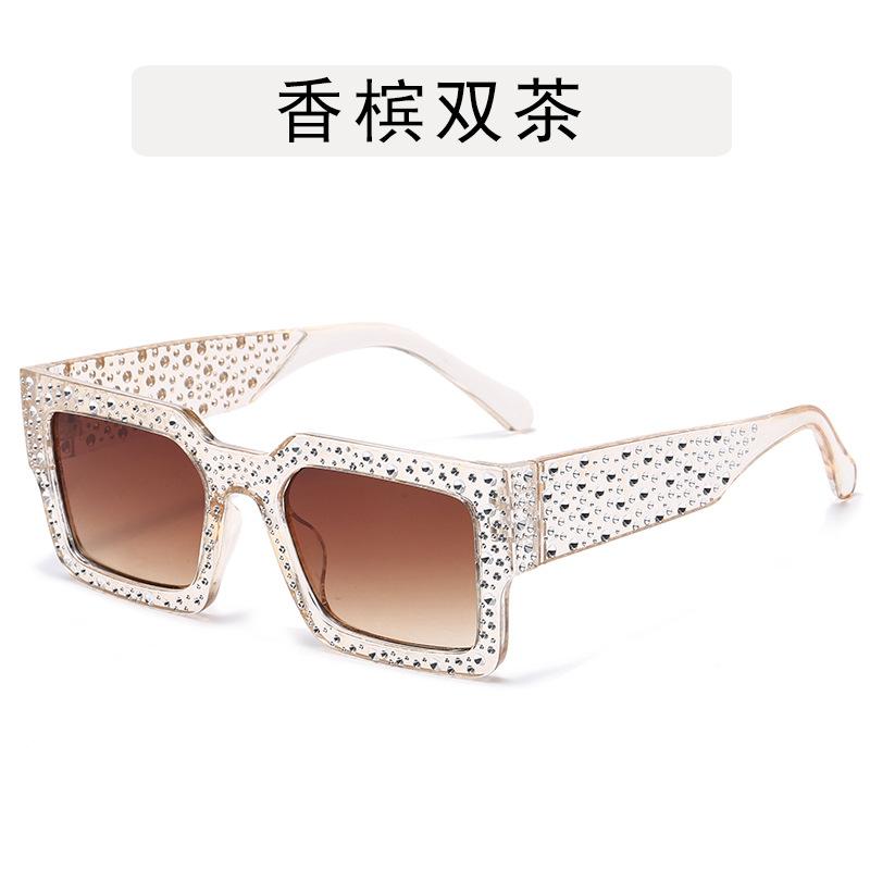 Hip Hop Stylish Women Sunglasses Square Shape UV400 Protection Sun Glasses Men Fashion Trendy Travelling Female Sun Glass