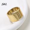 Non-slip Scarf Ring 3Pcs Minimalist Round Rings, Golden Plastic Slide Women Simple Holders for Neckerchiefs Shawls Shirts Electroplated