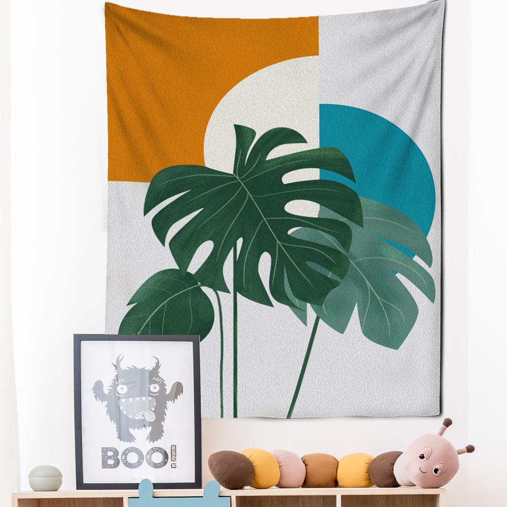 Tapiserie cu pictură în ulei, agățată pe perete, cu flori, stil boem, artă, hippie, tapiz, pentru dormitor pentru fete, decor acasă