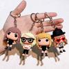Adorable Taylor Swift Silicone Keychain Perfect Cartoon Figurine Accessory Gift