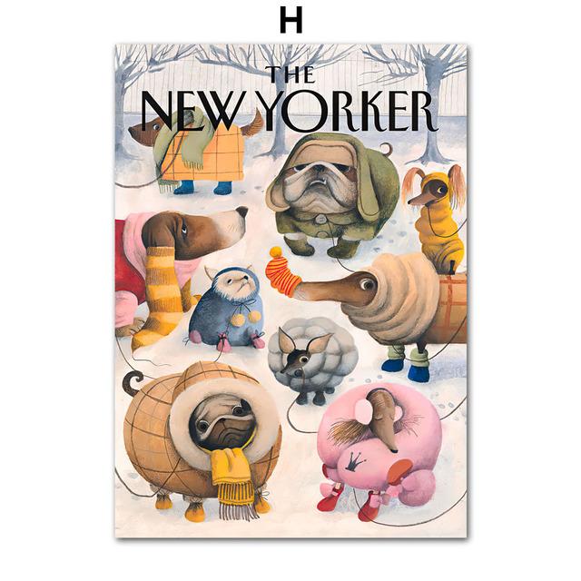 Weihnachten Santa Claus Candy Vintage Magazin Cover Wand Kunst Leinwand Malerei Poster Und Drucke Wand Bilder Für Schlafzimmer Dekor Kein Rahmen