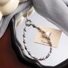 Internet Celebrity Bead Universal Mobile Phone Lanyard Ins Style New Anti Loss Short High-end Opposite Sex Wrist Strap Chain