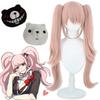 Stunning Danganronpa Junko Enoshima Cosplay Wig With Cute Bear And Bunny Hairclips