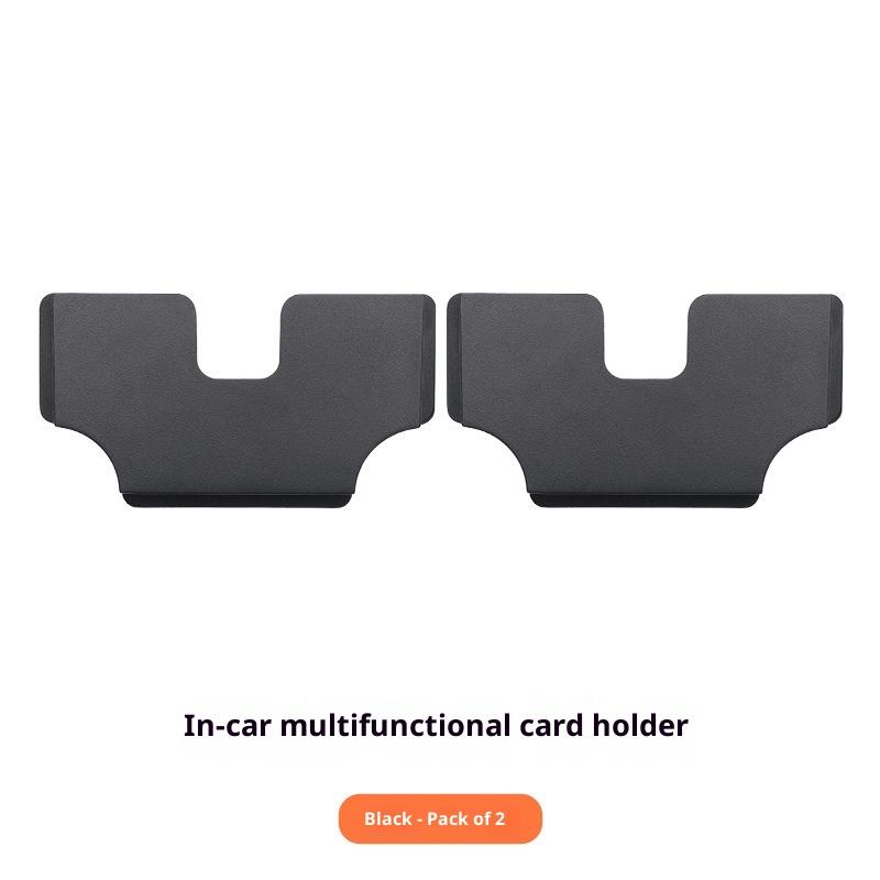 Universal Car Interior Card Holder Multi-function Portable Card Storage Box Car Sun Visor Card Slot Box Crevice Ticket Bracket