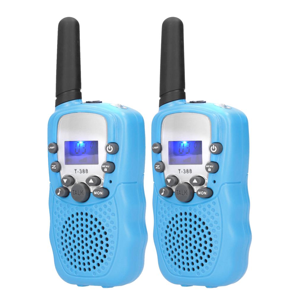 Children   Handheld Two Way Radio Transceiver LCD Kids Intercom Toy(2 Pieces )