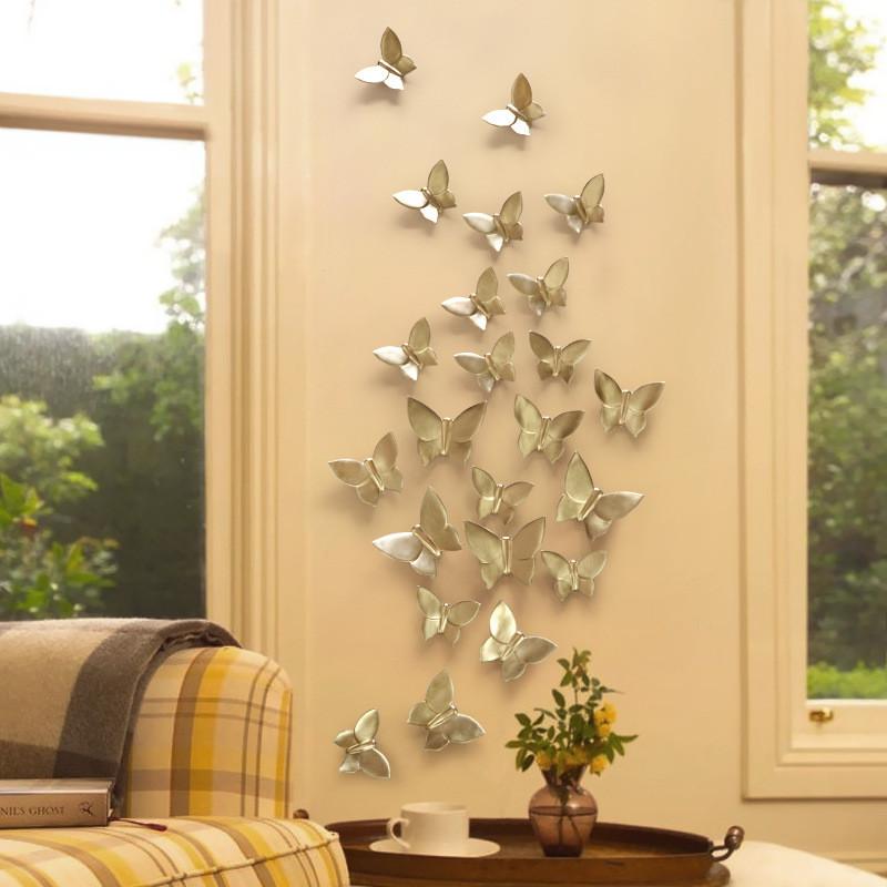 Resin Minimalist Modern Butterfly Wall Decor Living Room And Bedroom Wall Art