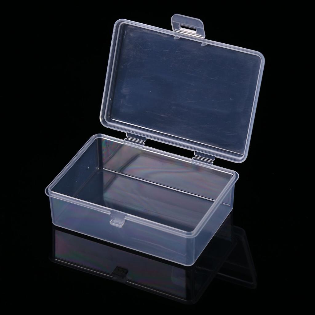 10/5pcs Transparent Card Storage Boxes with Lids - Dustproof Ideal for Sports & Outdoor Cards Coins and Idol/Anime Collectibles