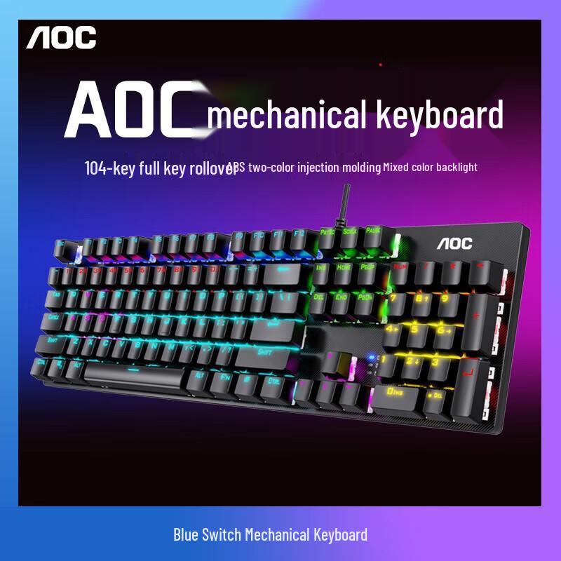 AOC GK410 Gaming Mechanical Keyboard & GM110 Mouse Combo