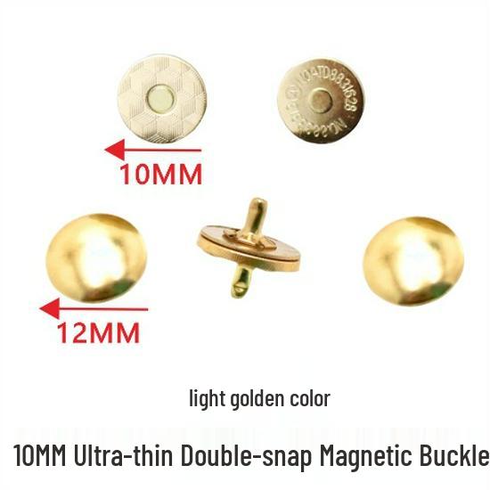 Ultra-Thin 18mm Magnetic Snap Button, Luggage Rivet, 14mm Magnetic Buckle