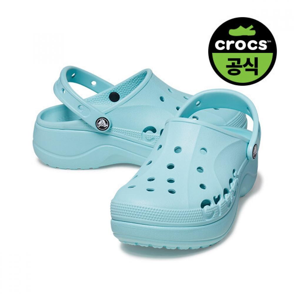 

CrocS Women S Bayab Platform Clog Pwa PURE WATER(Z4SS)/W6(230)