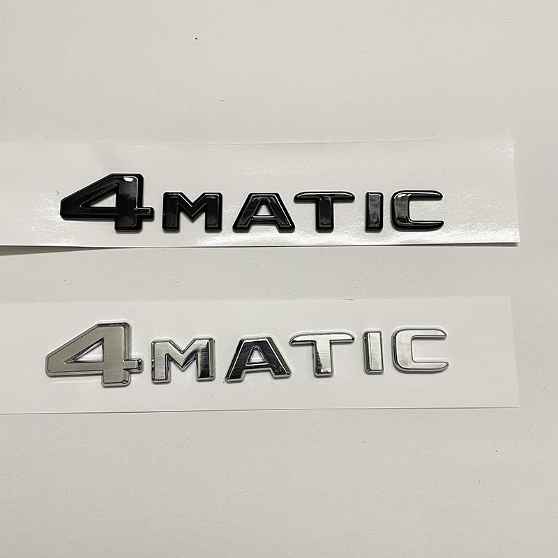 Car Tail Rear Trunk Badge Emblem Letter Stickers For Mercedes Benz GLC X253 GLC260 GLC300de GLC350 GLC200 4MATIC GLC250d GLC350e