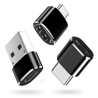 C tipo USB OTG adapteris USB C kištukinis į mikro USB lizdas kabelio keitikliai, skirti Macbook Samsung S10 Huawei USB prie c tipo OTG
