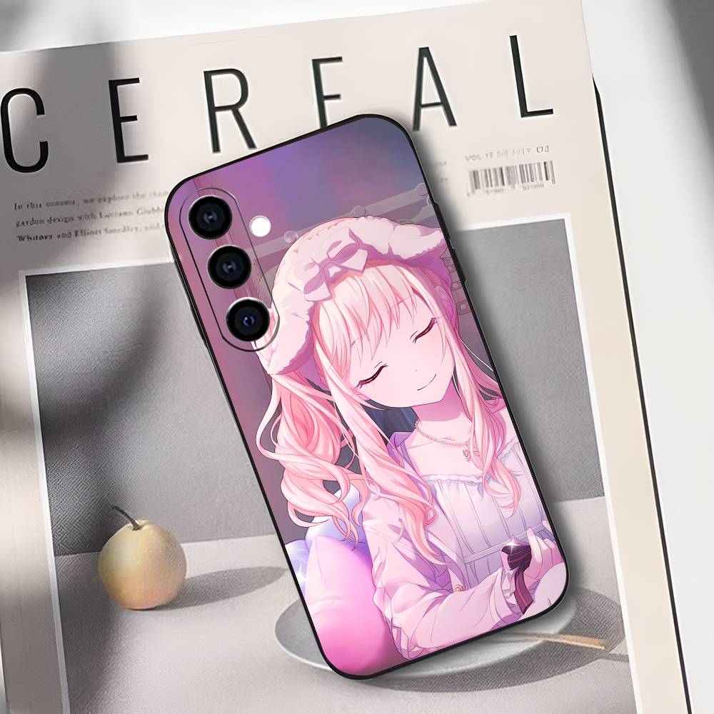 P-Project S-SEKAI Mizuki Akiyama Phone Case Silicone Soft For Samsung Galaxy A73,A72,A71,A70,A53,A52,A51