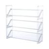 Clear Makeup Organizer Jewelry Lipsticks Holder Display Case for Powder Cake Box Girlfriend Daughter Bathroom Counter Wife