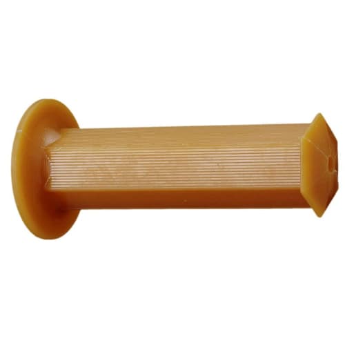Kijima Grip Rubber Hexagonal Raw Rubber 130X22.2mm Close 201-191