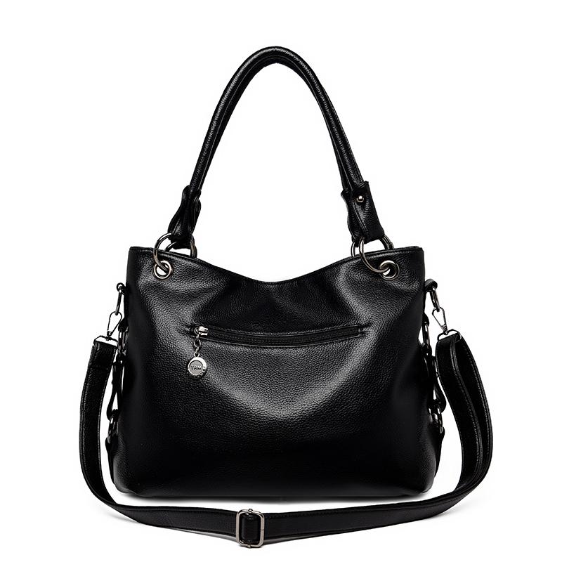 Women Vintage Leopard Print Handbags Punk Style Satchel Top-Handle Shoulder Bag Ladies Underarm Bags Multi-Pockets Dumpling Pack