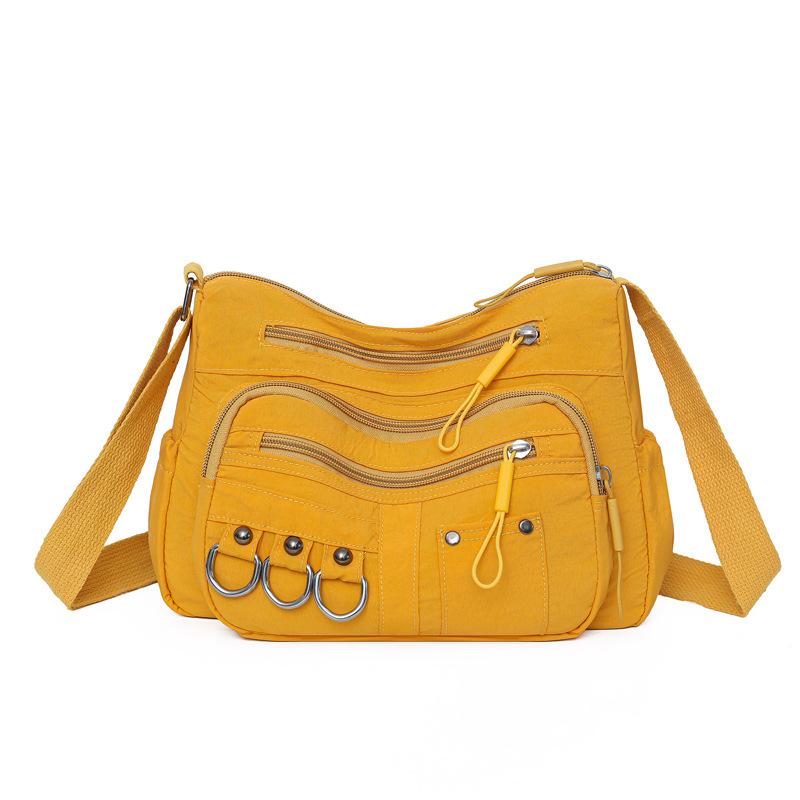 Women's bag medium and old mother bag new women's bag trendy simple oblique span bag fashionable multi-layer shoulder bag