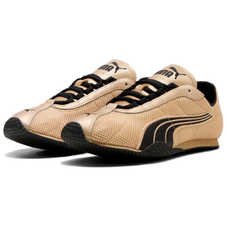 Puma H-Street Chrome Gold Black Unisex Sneakers 406126-04