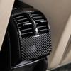For Mercedes Benz W204 C class Car Interior Moulding Carbon Fiber Rear Air Condition Vent Cover Trim Air Outlet