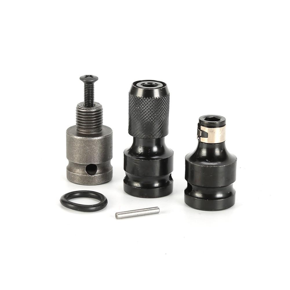 3pcs 1/2 inch Hex Drill Chuck Socket Adapter Converter Tool For  Wrench